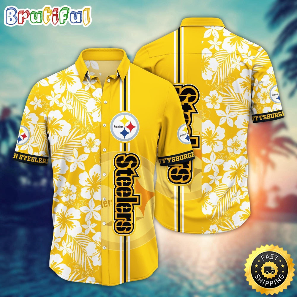 Pittsburgh Steelers Hawaii Shirt Flower Exotic Island Fashion
