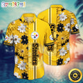 Pittsburgh Steelers Hawaii Shirt Flower Sporty And Stylish