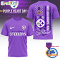 Pittsburgh Steelers National Purple Heart Day Limited Edition 3D Shirt