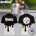 Pittsburgh Steelers NFL 2024 Drip And Dimes Limited 3D Shirt