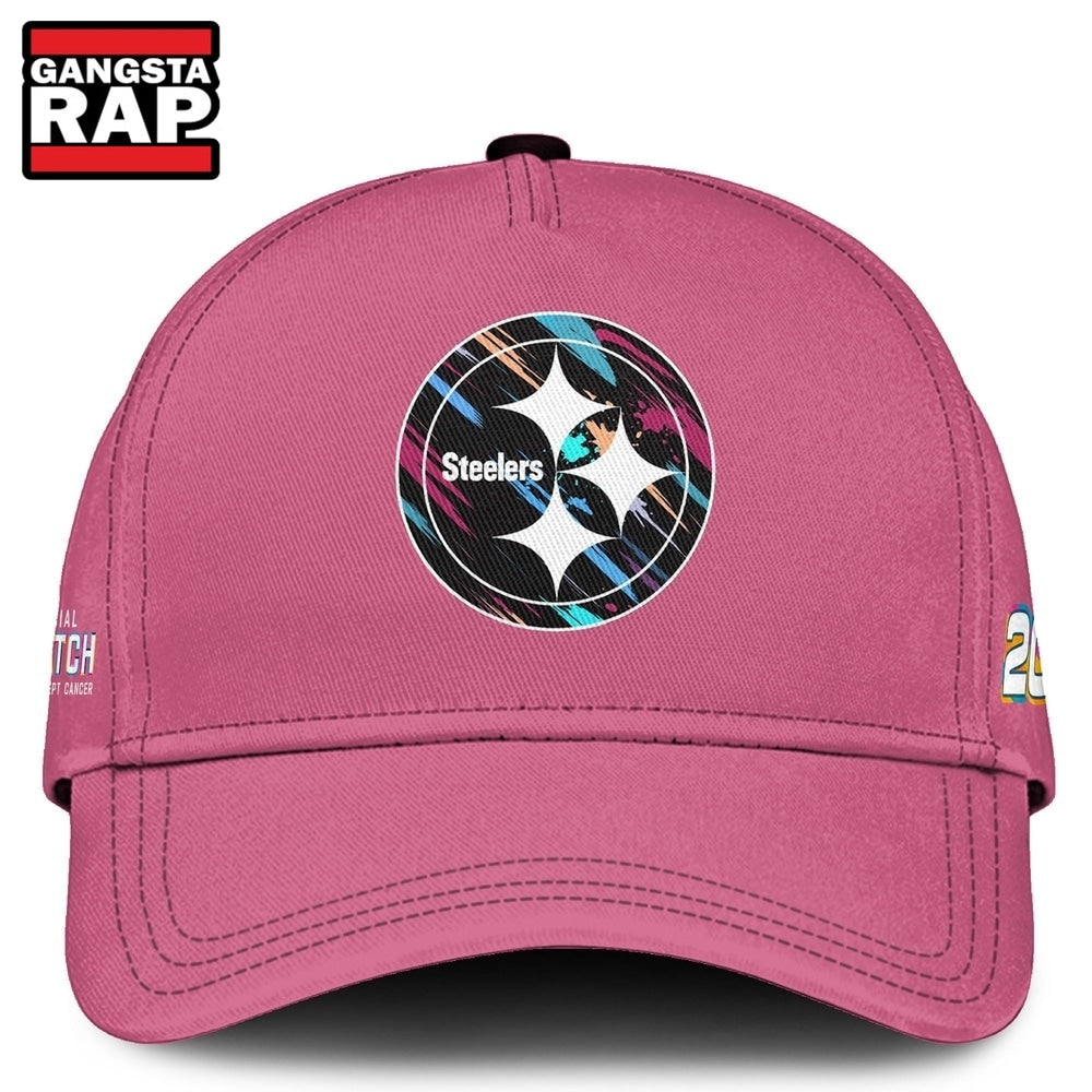 Pittsburgh Steelers NFL 2026 Crucial Catch Limited Edition Pink Cap