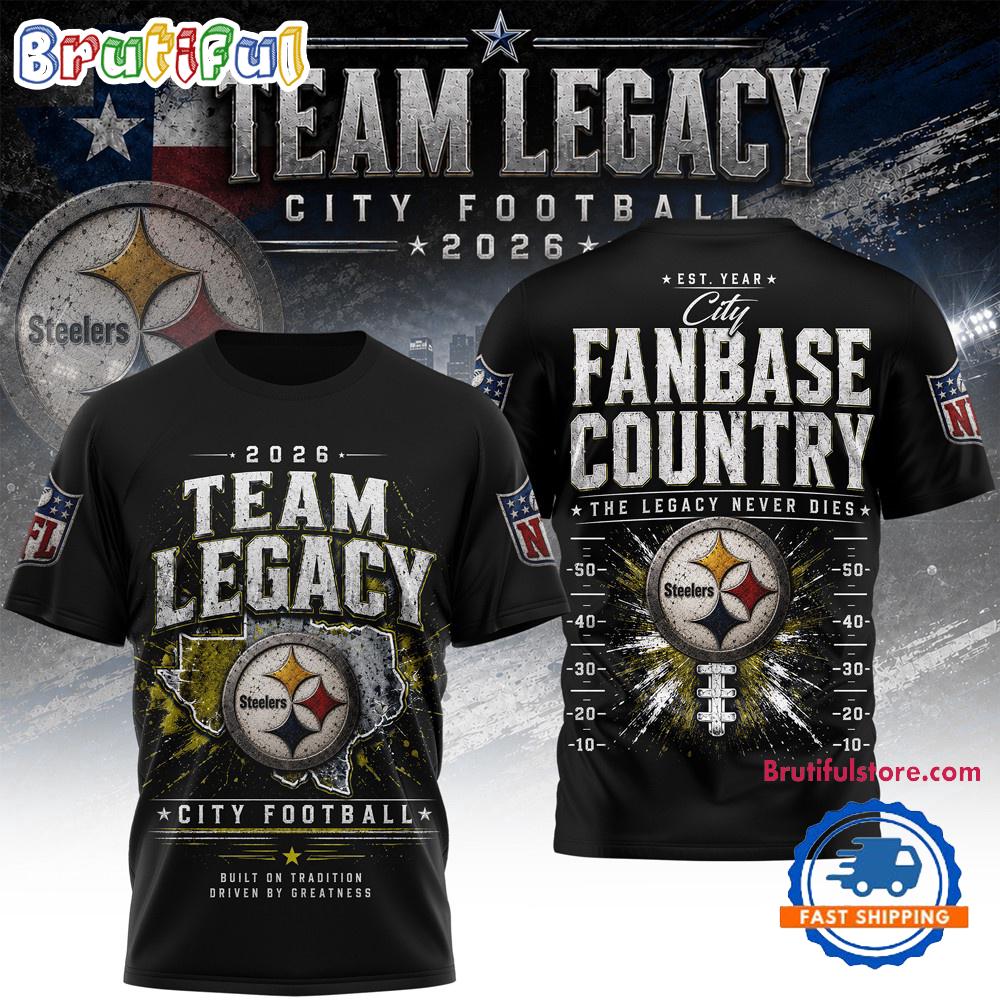 Pittsburgh Steelers NFL Gridiron Dynasty Limited Edition 3D Shirt