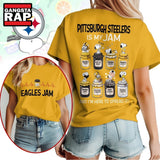 Pittsburgh Steelers NFL Jam Snoopy Peanuts Football Fan 3D Shirt, Football New Design Shirt