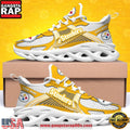 Pittsburgh Steelers Personalized Clunky Sneaker Max Soul Shoes