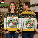 Pittsburgh Steelers Rick And Morty Christmas Sweater