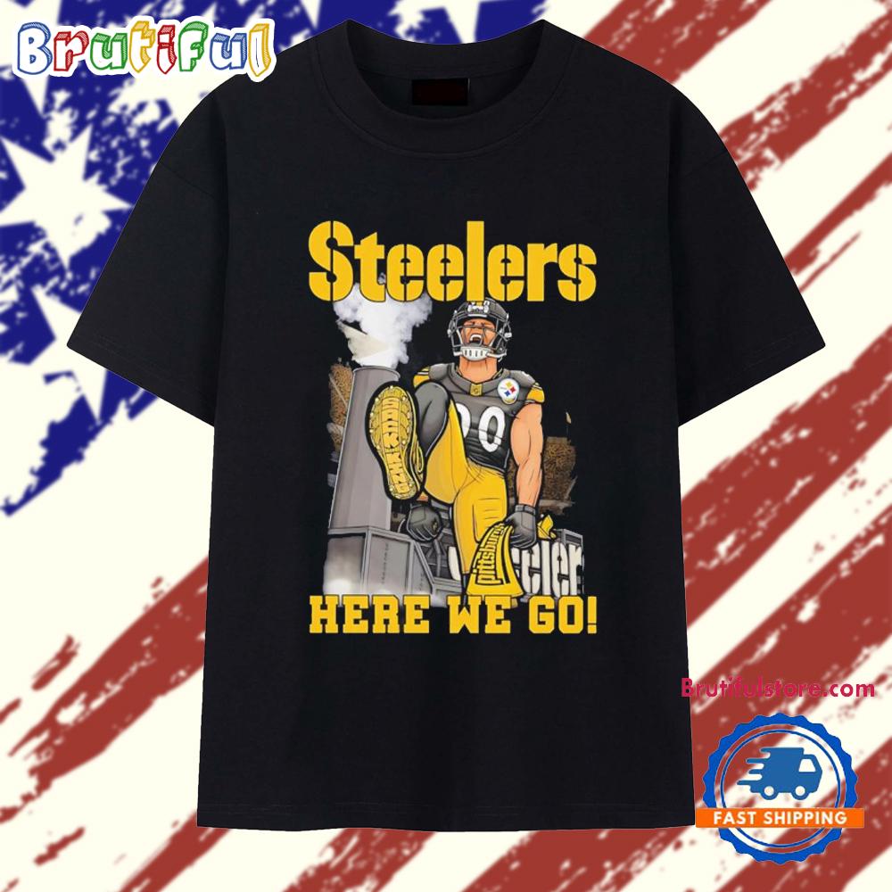 Pittsburgh Steelers T.J. Watt Here We Go T Shirt