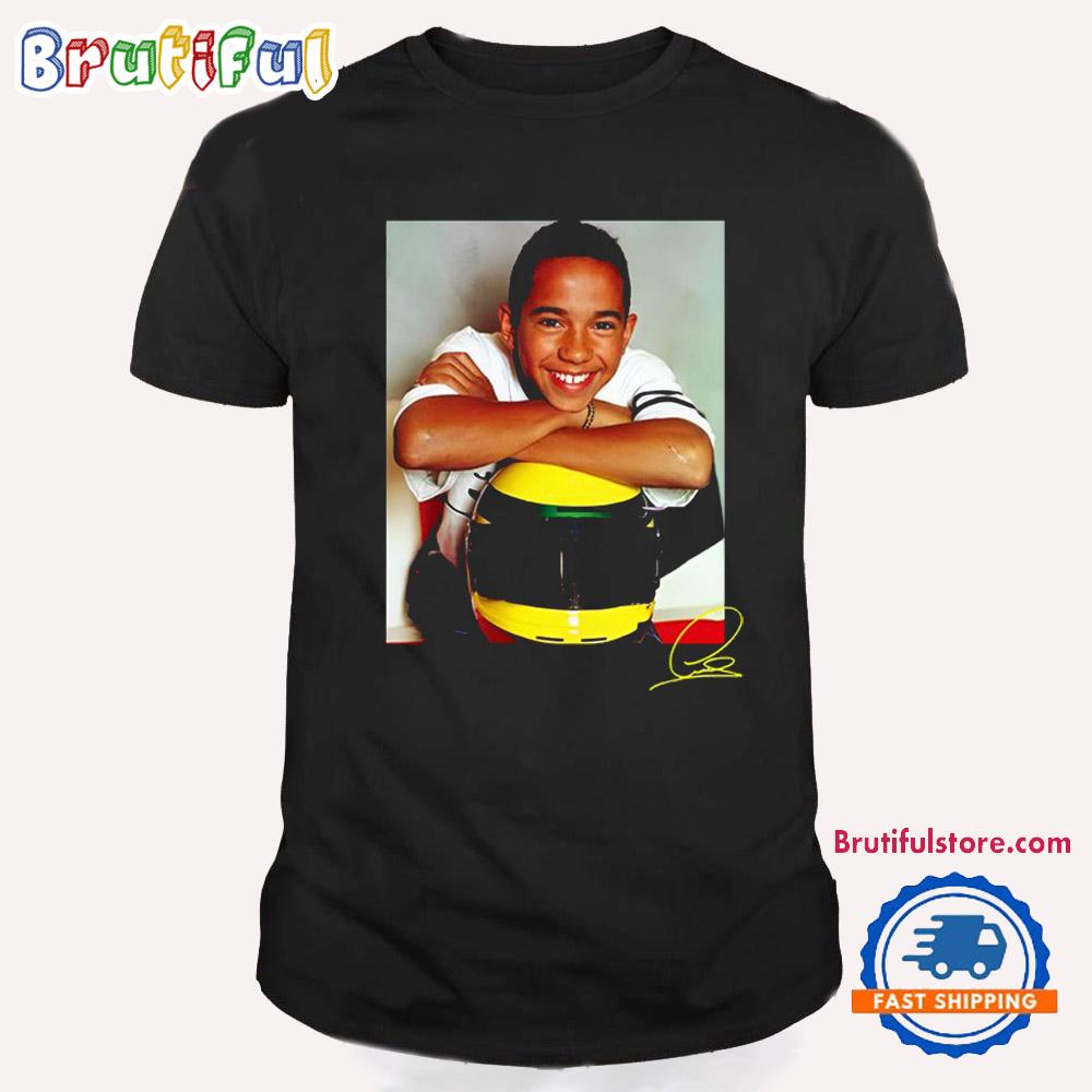 Plus 44 Lewis Signature Photo T Shirt