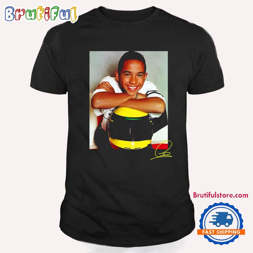 Plus 44 Lewis Signature Photo T Shirt