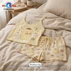Pompompurin Yellow Cute Summer Loungewear Set