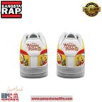 Pooh Merry Christmas Limited Edition Air Force 1 Running Sneakers Shoes