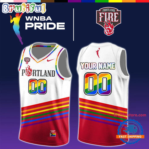 Portland Fire 2026 WNBA x Pride Day Limited Edition Basketball Jersey