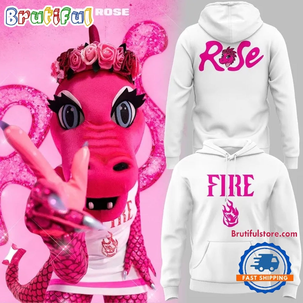 Portland Fire Rose Dragon Mascot 2026 Hoodie T-Shirt