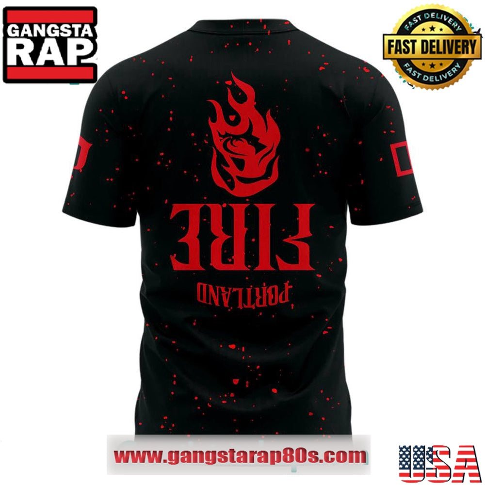 Portland Fire x Stranger Things Night Special T Shirt