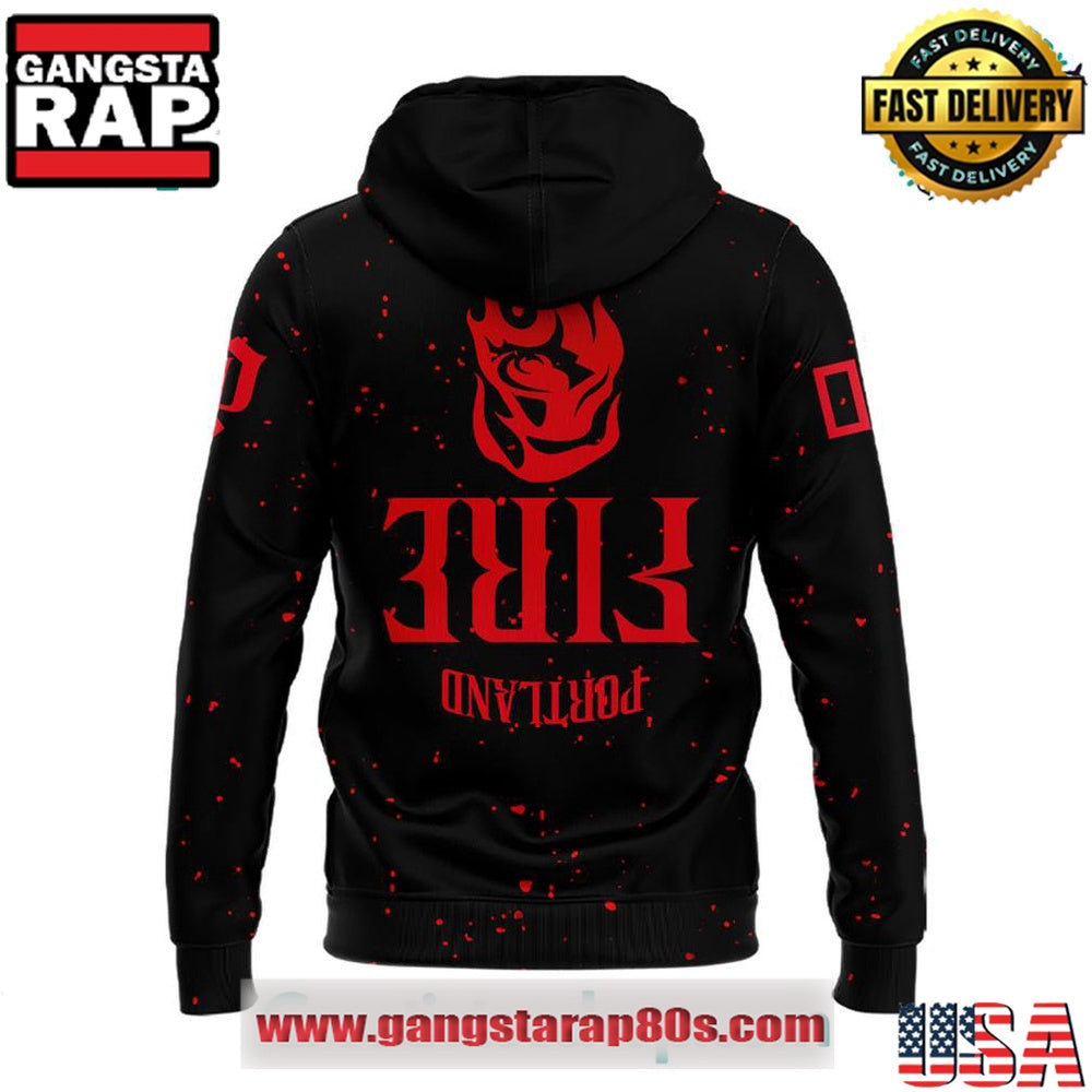 Portland Fire x Stranger Things Night Special Unisex Hoodie