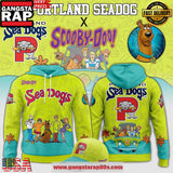 Portland Sea Dogs Scooby-Doo Day 2025 All Over Print Hoodie