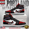 Portland Trail Blazers NBA Nike Air Jordan 1 Sneakers Shoes
