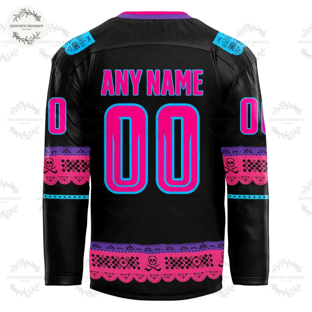 Portland Winterhawks Dia de los Muerto 2025 Jersey