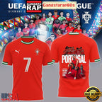 Portugal Champions UEFA Nations League 2025 All Over Print T-Shirt Hoodie