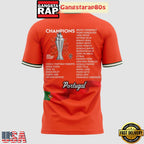 Portugal UEFA Nations League 2025 Champions All Over Print T-Shirt Hoodie
