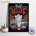 Post Malone At Nissan Stadium In Nashville TN On October 19 2024 Poster Canvas Art
