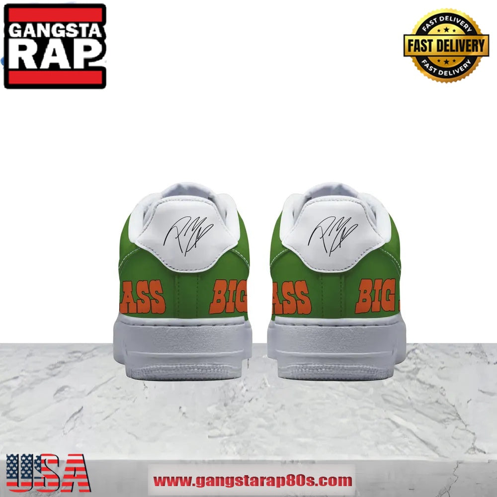 Post Malone Stay Away BIG ASS Limited Edition Air Force 1 Running Sneakers Shoes