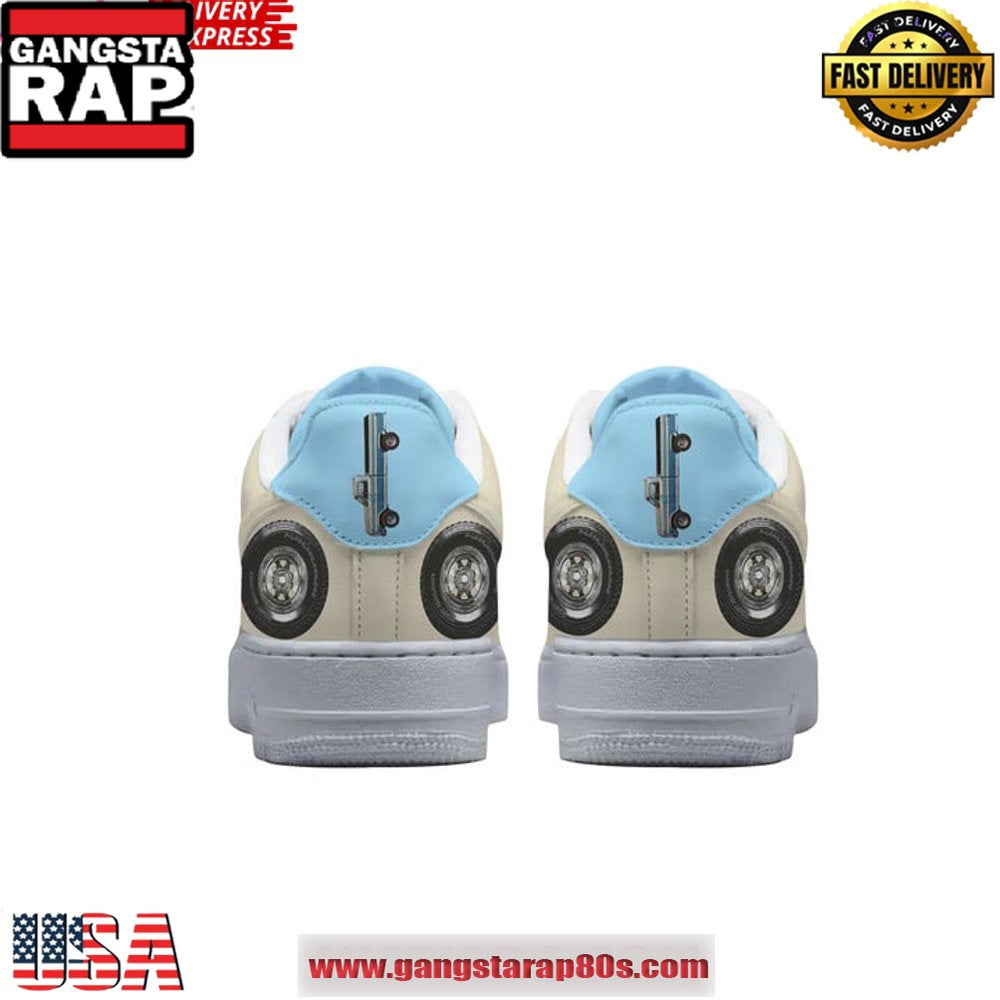 Post Malone Style Limited Edition Air Force 1 Sneakers Shoes