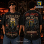 Powerwolf Metal Mass Halloween Black T-Shirt 2026