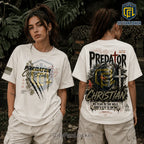 Predator Christian Faith Off-White T-Shirt