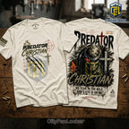 Predator Christian Faith Off-White T-Shirt