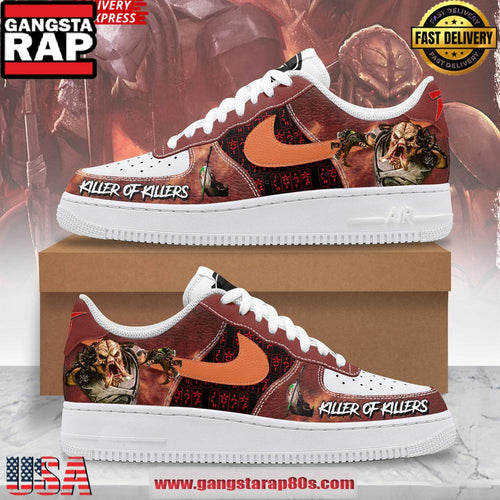 Predator Killer Of Killers Limited Edition Air Force 1 Sneakers Shoes