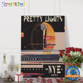 Pretty Lights Wintrust Arena Chicago, IL Dec 30-31 2024 Tour Poster Canvas Art