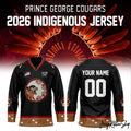 Prince George Cougars 2026 Indigenous Hockey Jersey