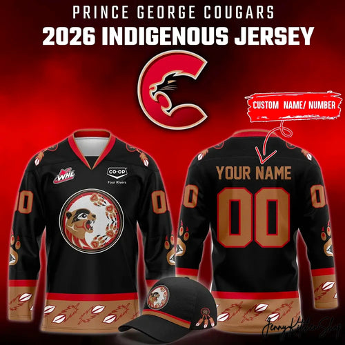 Prince George Cougars 2026 Special Edition Hockey Jersey