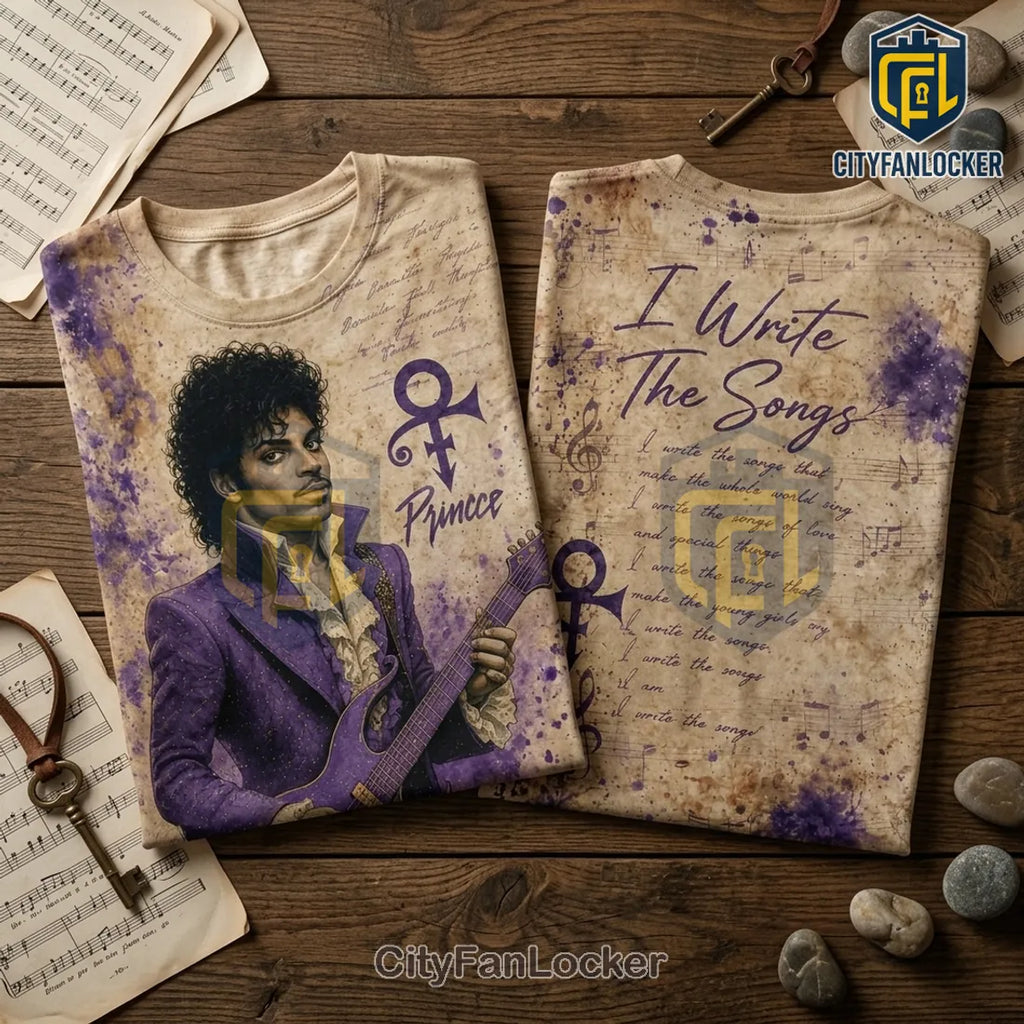 Prince I Write The Songs Limited Edition T-Shirt
