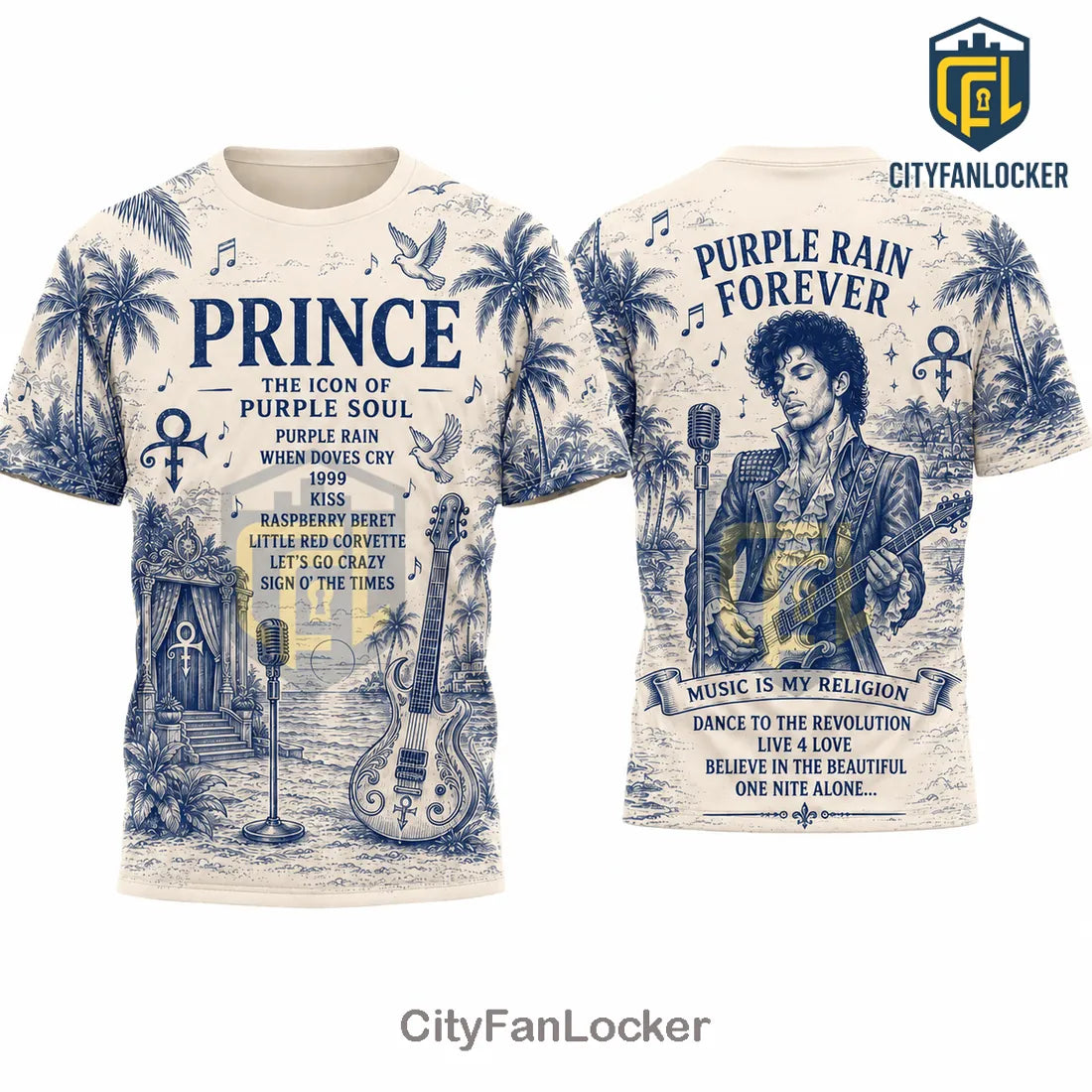 Prince Purple Rain Soul Limited Edition T-Shirt