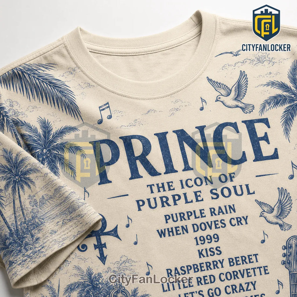 Prince Purple Rain Soul Limited Edition T-Shirt