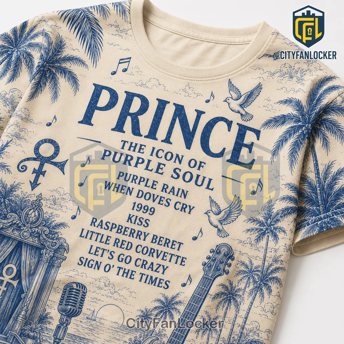 Prince Purple Rain Soul Limited Edition T-Shirt