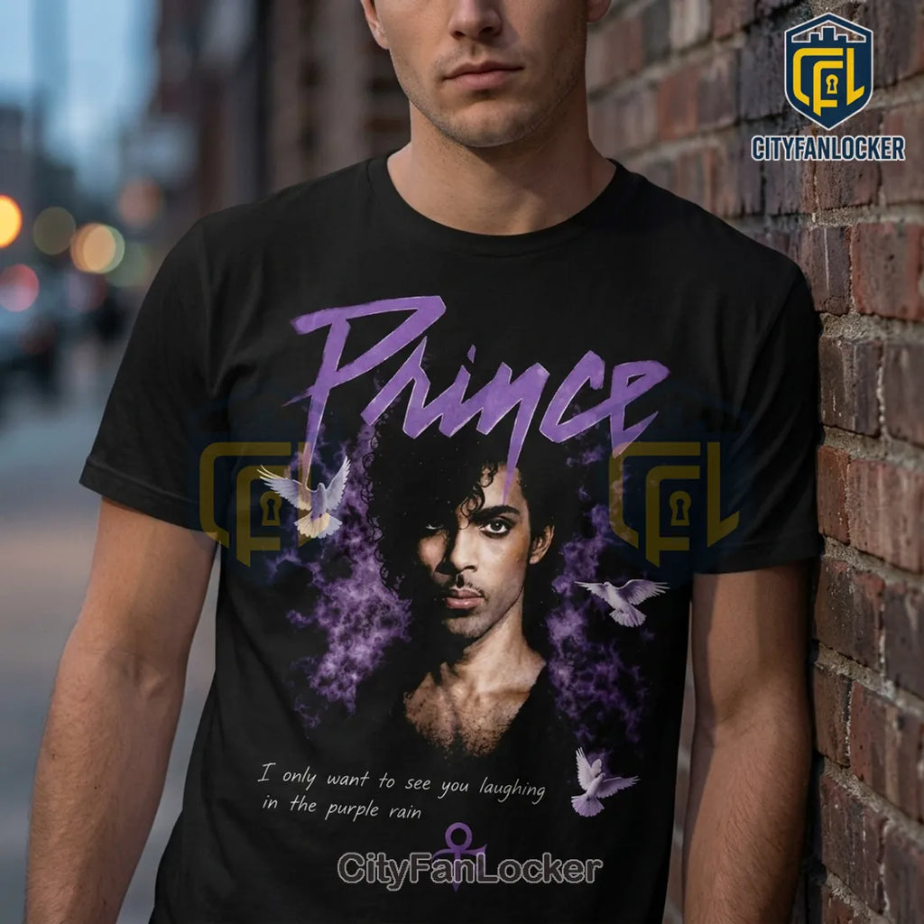 Prince Purple Rain Tour 1987 Limited Edition Shirt