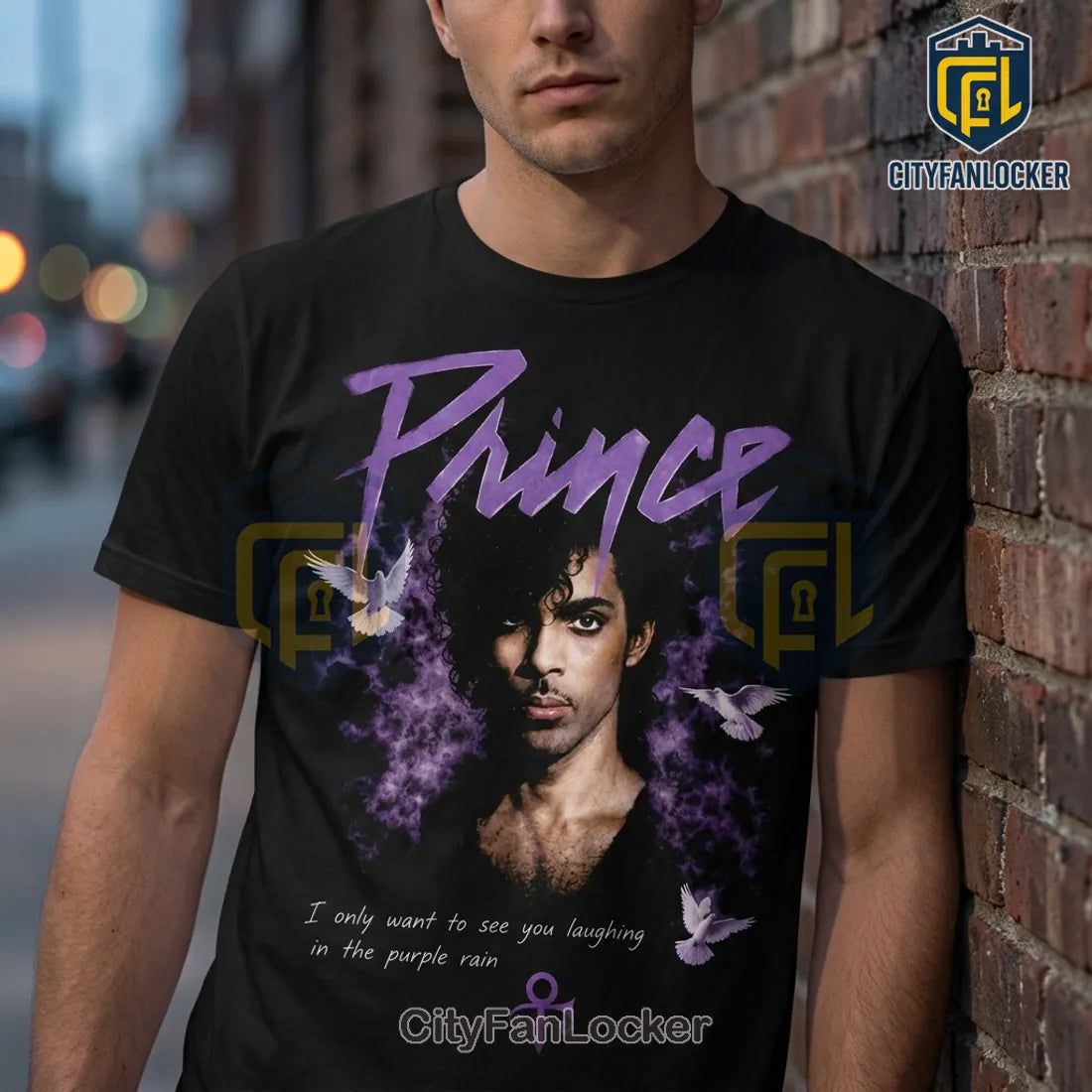 Prince Purple Rain Tour 1987 Limited Edition Shirt