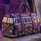 Prince Purple Rain Travel Day Quilted Duffle Bag