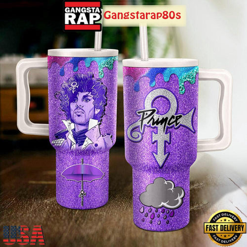 Prince Valentine Fan Umbrella Tumbler Cup 40oz