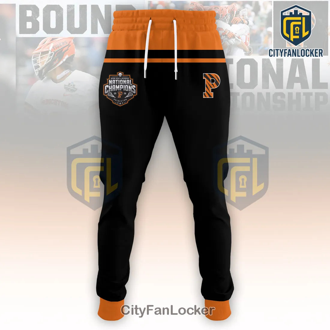 Princeton Tigers x 2026 National Championship Men’s Lacrosse Hoodie