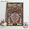Psyched Fest Rickshaw Stop In San Francisco CA Oct 30-Nov 4 2024 Tour US Poster Canvas Art