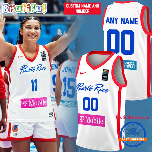 Puerto Rico FIBA CentroBasket Women’s Championship 2024 Jersey Shirt
