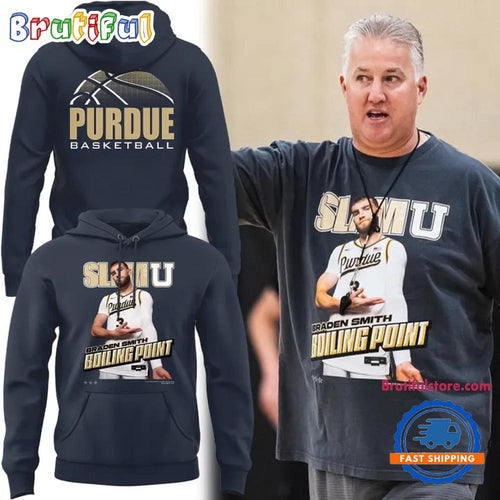 Purdue Boilermakers Basketball Braden Smith Boiling Point Special Edition Hoodie T-Shirt