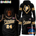 Purdue Boilermakers Basketball Night Mode Uniform Hoodie