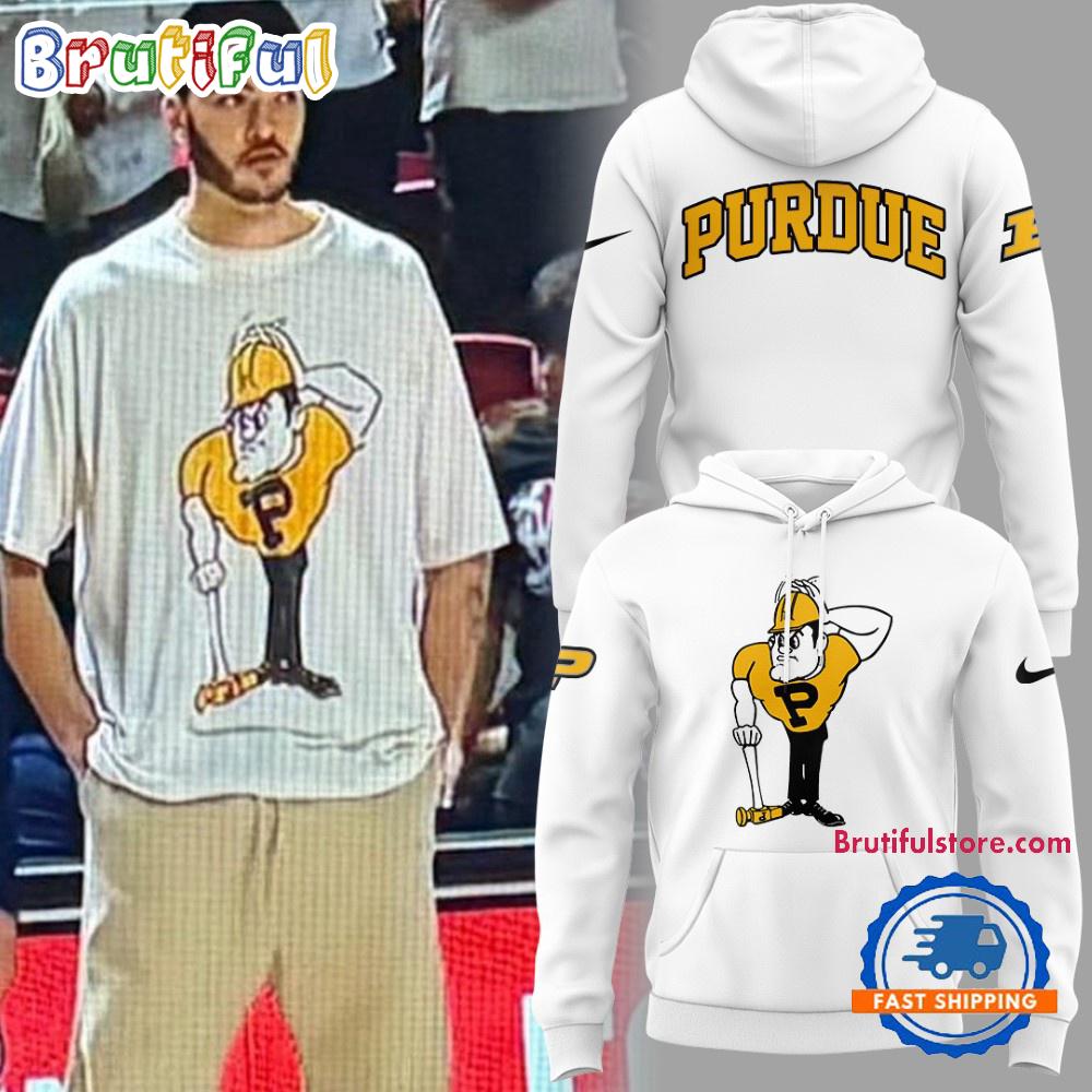 Purdue Boilermakers Men’s Basketball 2025 Mascot Limited Edition Hoodie T-Shirt