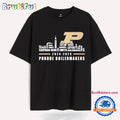 Purdue Boilermakers Player Name 2024 2025 City Skyline T Shirt