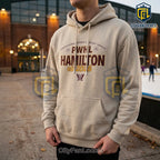 PWHL Hamilton Professional Hockey League Beige Hoodie