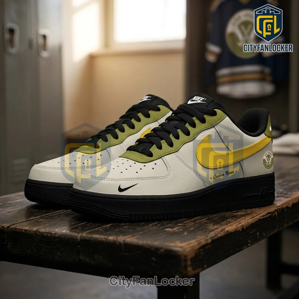 PWHL Las Vegas 2026 Custom Name Air Force 1 Low Top Sneakers